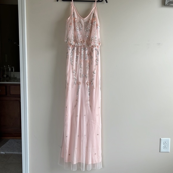 Altar’d State Pale Pink Duchess Dress - Picture 6 of 9